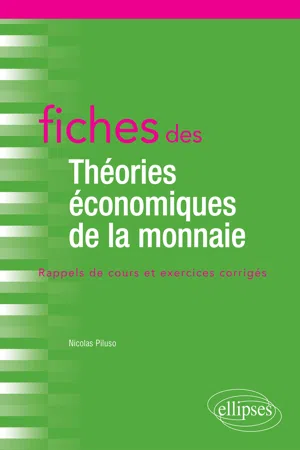 Fiches des Théories économiques de la monnaie