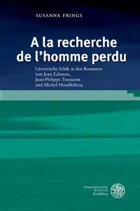 »A la recherche de l'homme perdu«_cover