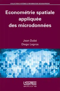 Econométrie spatiale appliquée des microdonnées_cover