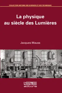 La physique au siècle des Lumières_cover