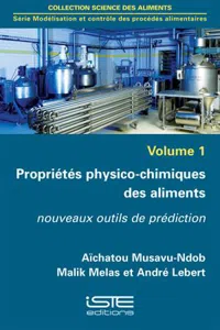 Propriétés physico-chimiques des aliments_cover