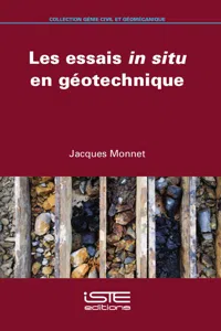 Les essais in situ en géotechnique_cover