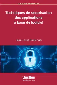 Techniques de sécurisation des applications à base de logiciel_cover