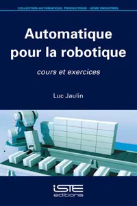 Automatique pour la robotique_cover