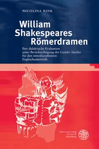 William Shakespeares Römerdramen_cover