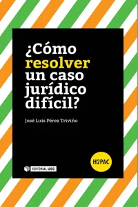 ¿Cómo resolver un caso jurídico difícil?_cover