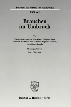 Branchen im Umbruch.