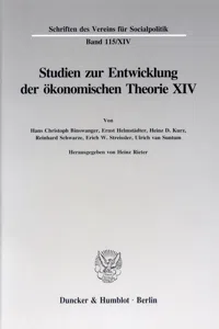 Johann Heinrich von Thünen als Wirtschaftstheoretiker._cover