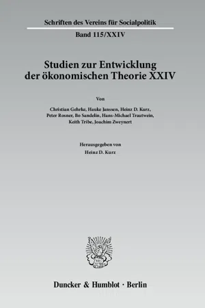 Wechselseitige Einflüsse zwischen dem deutschen wirtschaftswissenschaftlichen Denken und dem anderer europäischer Sprachräume.