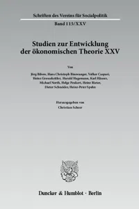 Die deutschsprachige Wirtschaftswissenschaft in den ersten Jahrzehnten nach 1945._cover