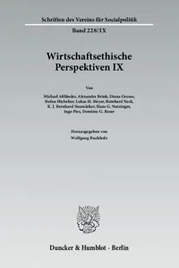 Wirtschaftsethische Perspektiven IX._cover