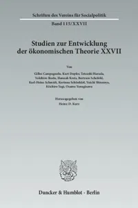 Der Einfluss deutschsprachigen wirtschaftswissenschaftlichen Denkens in Japan._cover