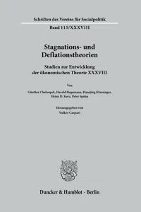 Stagnations- und Deflationstheorien._cover