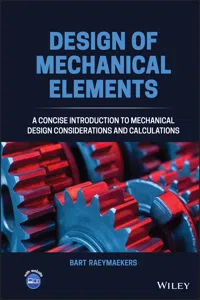 Design of Mechanical Elements_cover