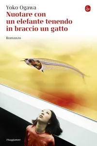 Nuotare con un elefante tenendo in braccio un gatto_cover