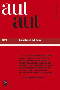 Aut Aut 359. La potenza del falso_cover