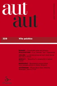 Aut aut. Vol. 328: Vita psichica_cover