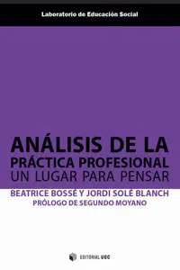 Análisis de la práctica profesional_cover