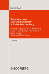 Kommentar zum Landesplanungsrecht in Baden-Württemberg_cover