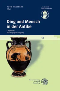 Ding und Mensch in der Antike_cover