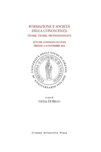 Formazione e società nella conoscenza_cover