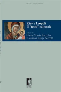 Kiev e Leopoli: Il 'testo' culturale_cover