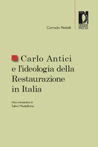 Carlo Antici e l'ideologia della Restaurazione in Italia_cover