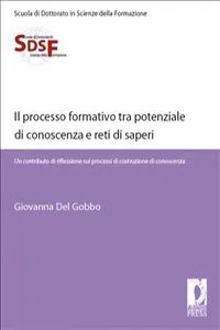 Il processo formativo tra potenziale di conoscenza e reti di saperi_cover