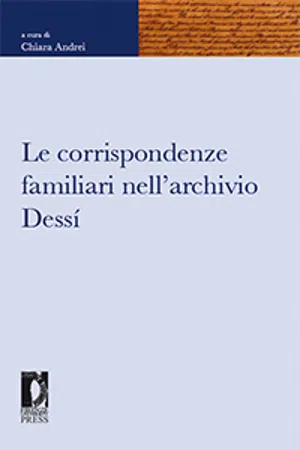 Le corrispondenze familiari nell'archivio Dessí