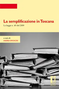 La semplificazione in Toscana_cover