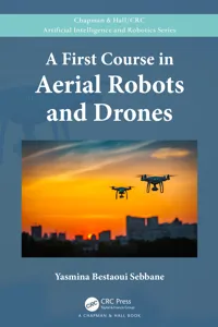 A First Course in Aerial Robots and Drones_cover