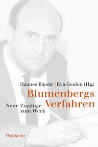 Blumenbergs Verfahren_cover