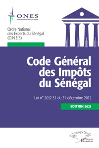 Code Général des Impôts du Sénégal. Edition 2021_cover