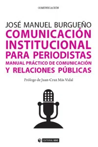 Comunicación institucional para periodistas_cover