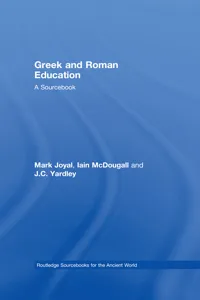 Greek and Roman Education_cover