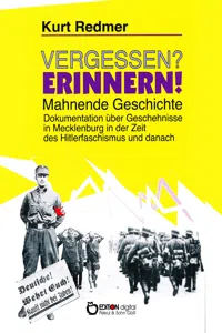 Vergessen? Erinnern! Mahnende Geschichte_cover