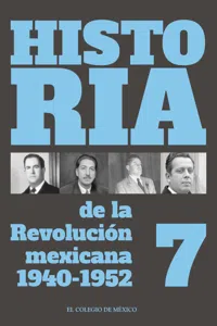 Historia de la Revolución Mexicana. 1940-1952_cover