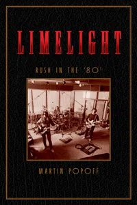 Limelight: Rush in the '80s_cover