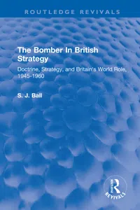 The Bomber In British Strategy_cover