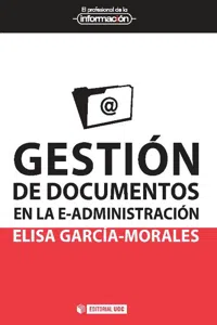 Gestión de documentos en la e-administración_cover
