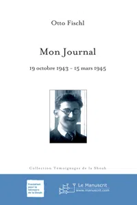 Mon Journal 19 octobre 1943-15 mars 1945_cover