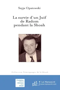 La survie d'un juif de Radom pendant la Shoah_cover