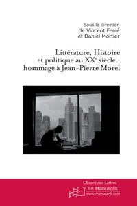 Littérature, Histoire et politique au XXe siècle_cover