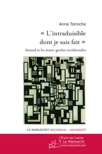 "L'intraduisible dont je suis fait"_cover