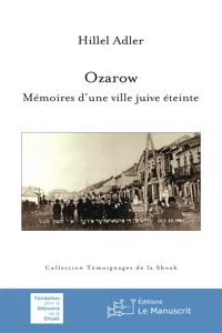 Ozarow - Mémoire d'une ville juive éteinte_cover