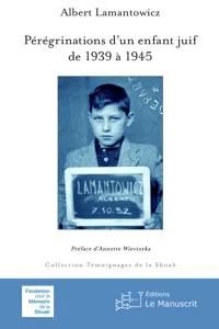 Pérégrinations d'un enfant juif de 1939 à 1945_cover