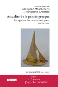 Actualité de la pensée grecque_cover