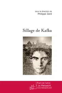 Sillage de Kafka_cover