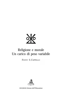 Religione e morale_cover