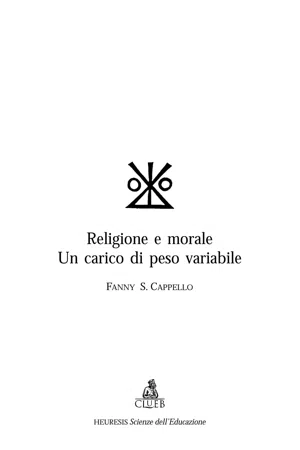 Religione e morale